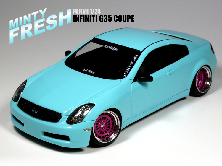 INFINITI G35 COUPE 'MINTY FRESH G'